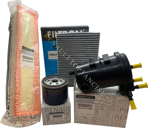 Renault Kangoo 1.5 dCi Periyodik Filtre Bakım Seti