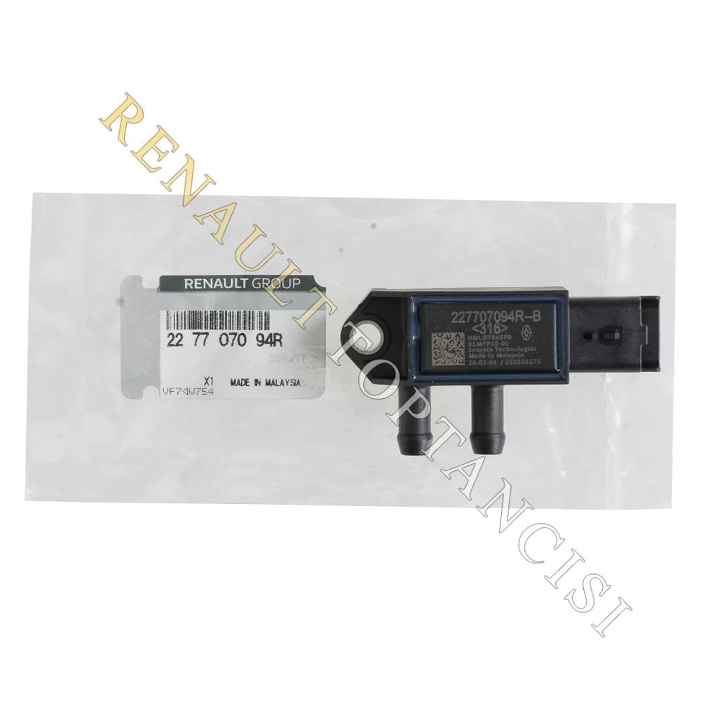 Fark Basınç Partikül Filtre Sensörü Megane 4 Clio 5 Duster 2 Sandero 2 1.0 1.3 TCe 227707094R