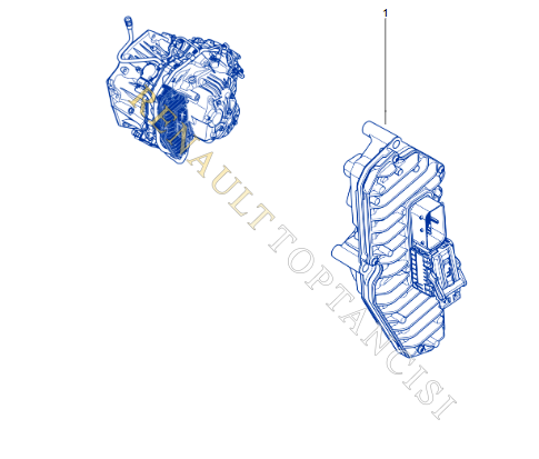 EDC Şanzıman Beyni Clio 4 Captur 310321488R 310321109R