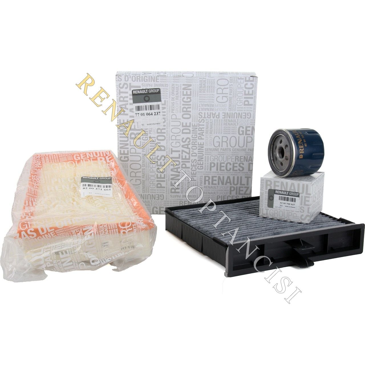 Renault Scenic 2 1.5 dCi Periyodik Filtre Bakım Seti Mazot Filtresiz