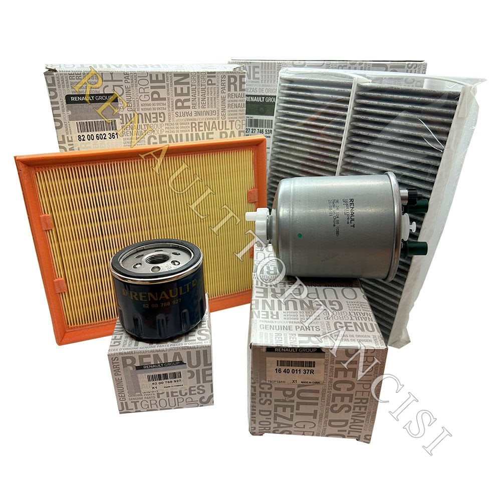 Renault Latitude 1.5 dCi Periyodik Filtre Bakım Seti