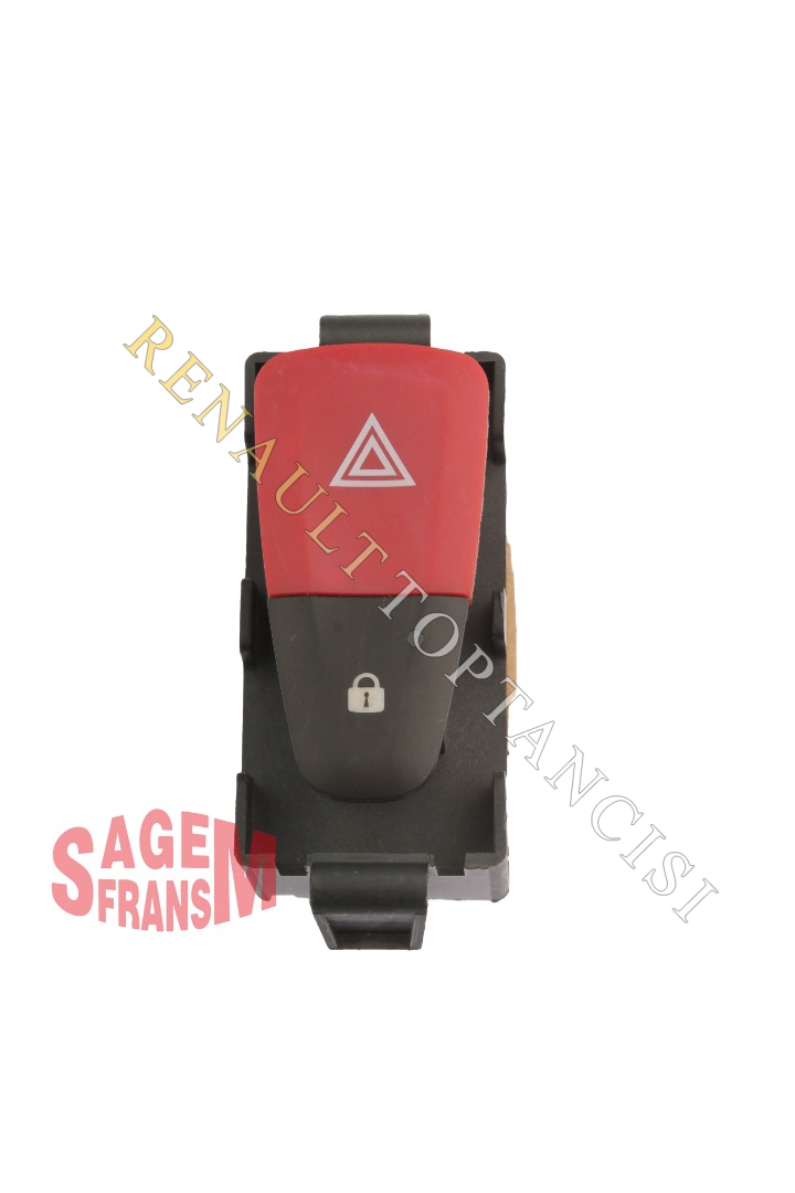 Dörtlü Flaşör Düğmesi Fluence Megane 3 Scenic 3 252100502R