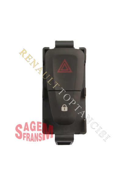 Dörtlü Flaşör Düğmesi Dacia Lodgy Dokker Logan Sandero 2 252905668R