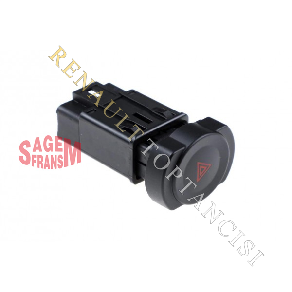 Dörtlü Flaşör Düğmesi Dacia Duster Logan MCV 252905315R
