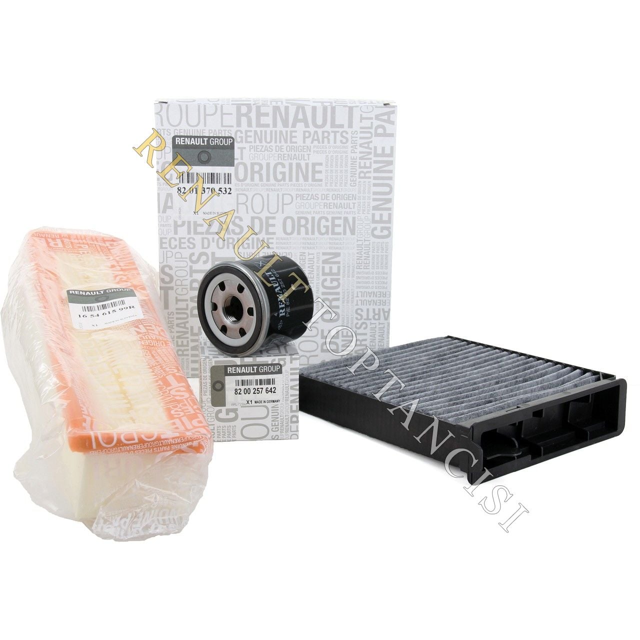 Renault Clio 3 1.2 16V Periyodik Filtre Bakım Seti Bujisiz