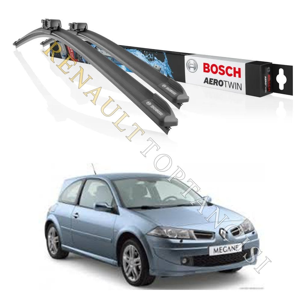 Ön Cam Silecek Süpürgesi Takımı Megane 2 2006 Model ve Sonrası Bosch Aerotwin 7711421438