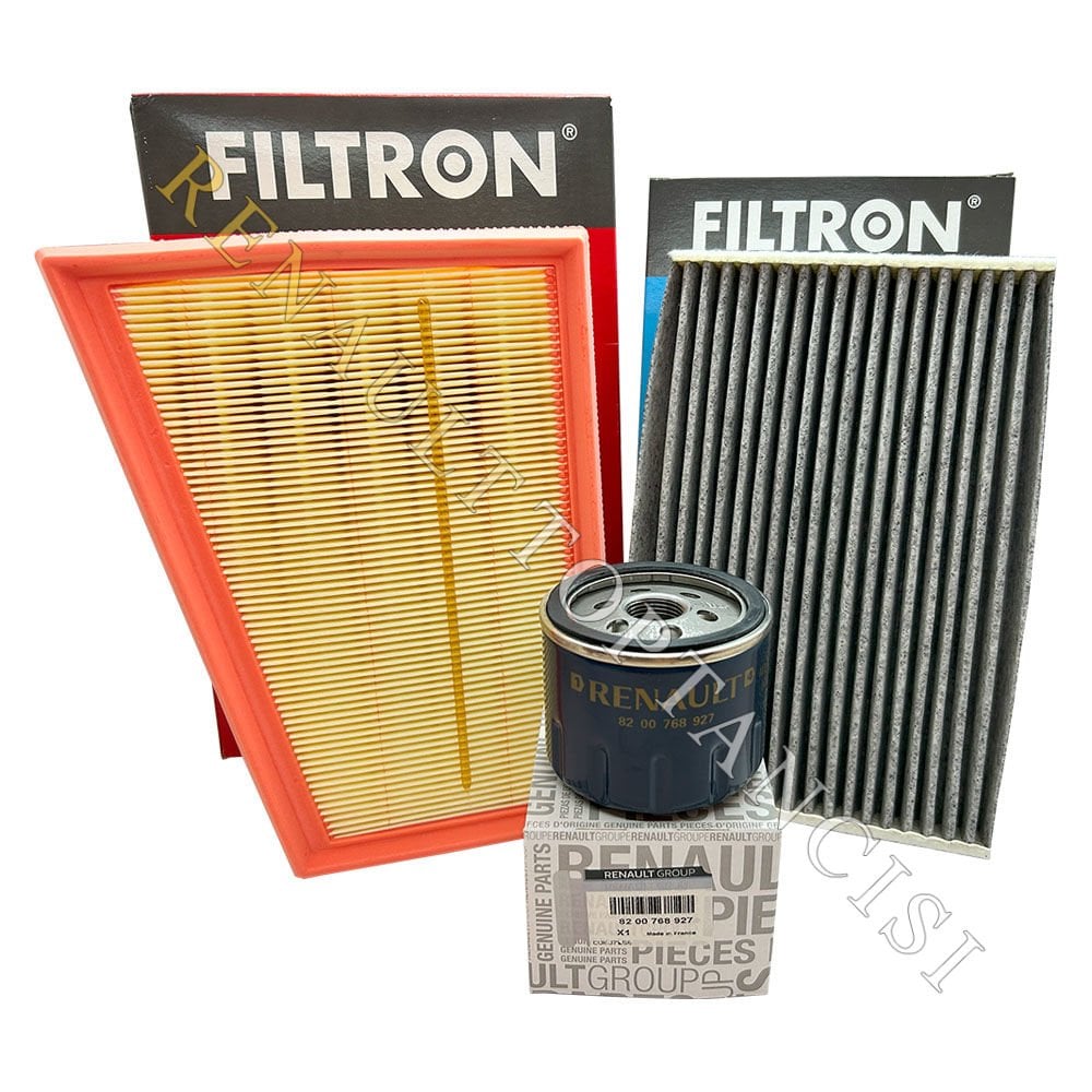 Renault Fluence 1.5 dCi Periyodik Filtre Bakım Seti Mazot Filtresiz