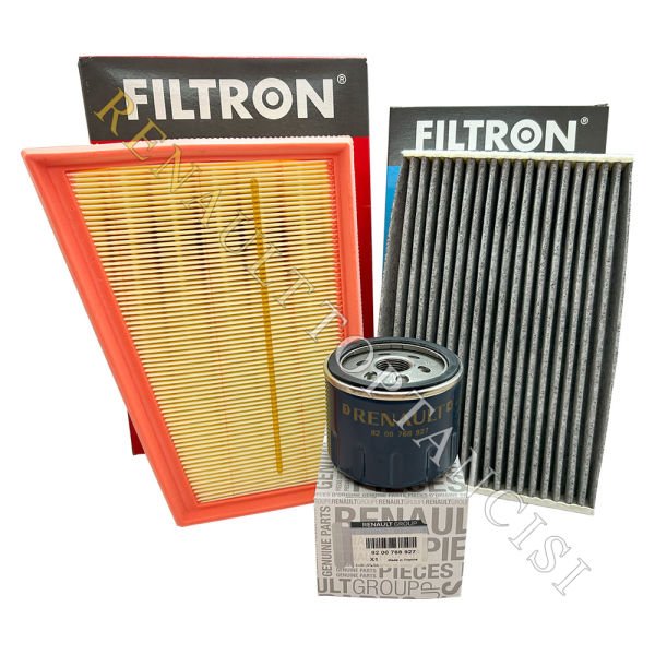 Renault Fluence 1.5 dCi Periyodik Filtre Bakım Seti Mazot Filtresiz