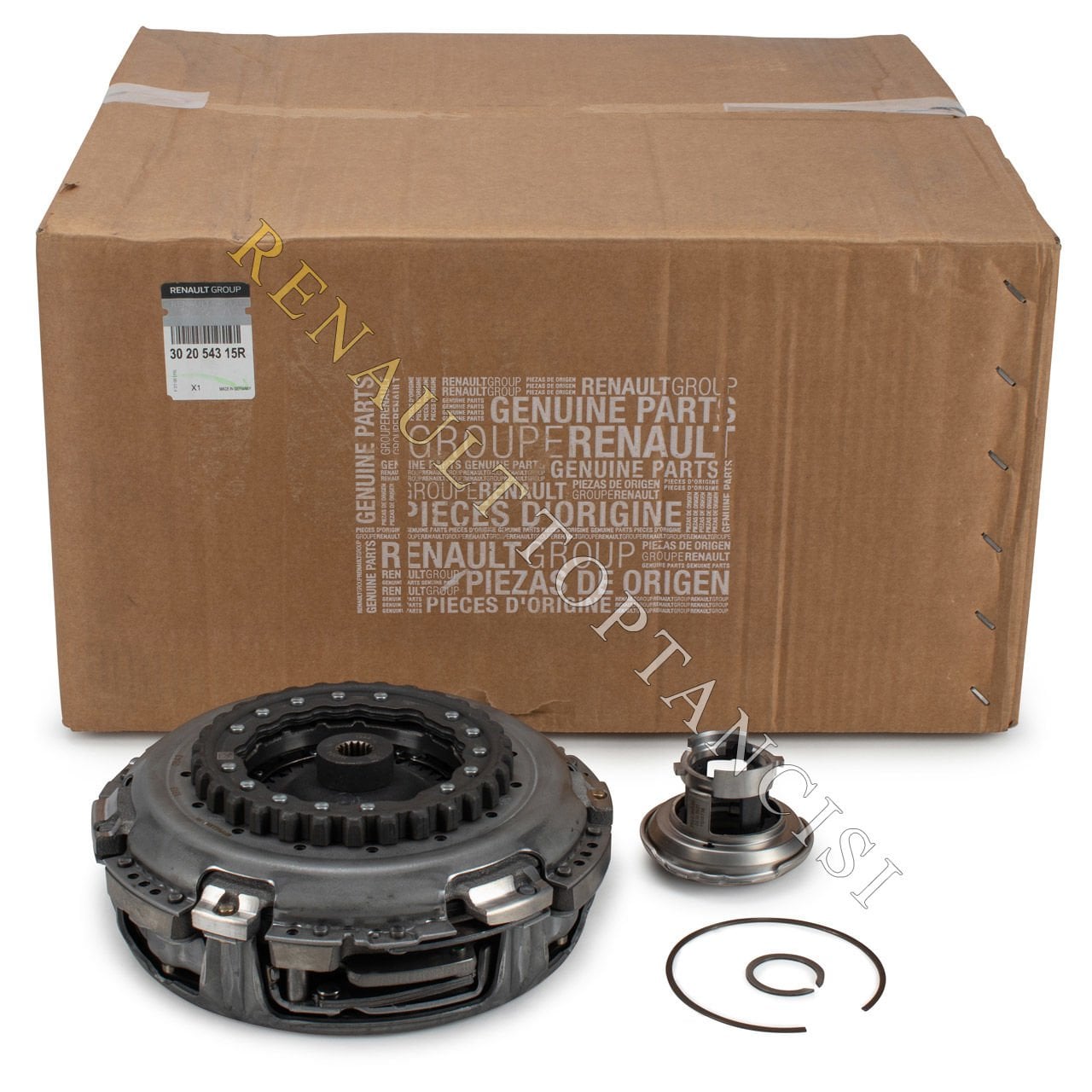 EDC Kavrama Debriyaj Baskı Balata Seti Megane 3-4 Fluence Clio 4 302054315R