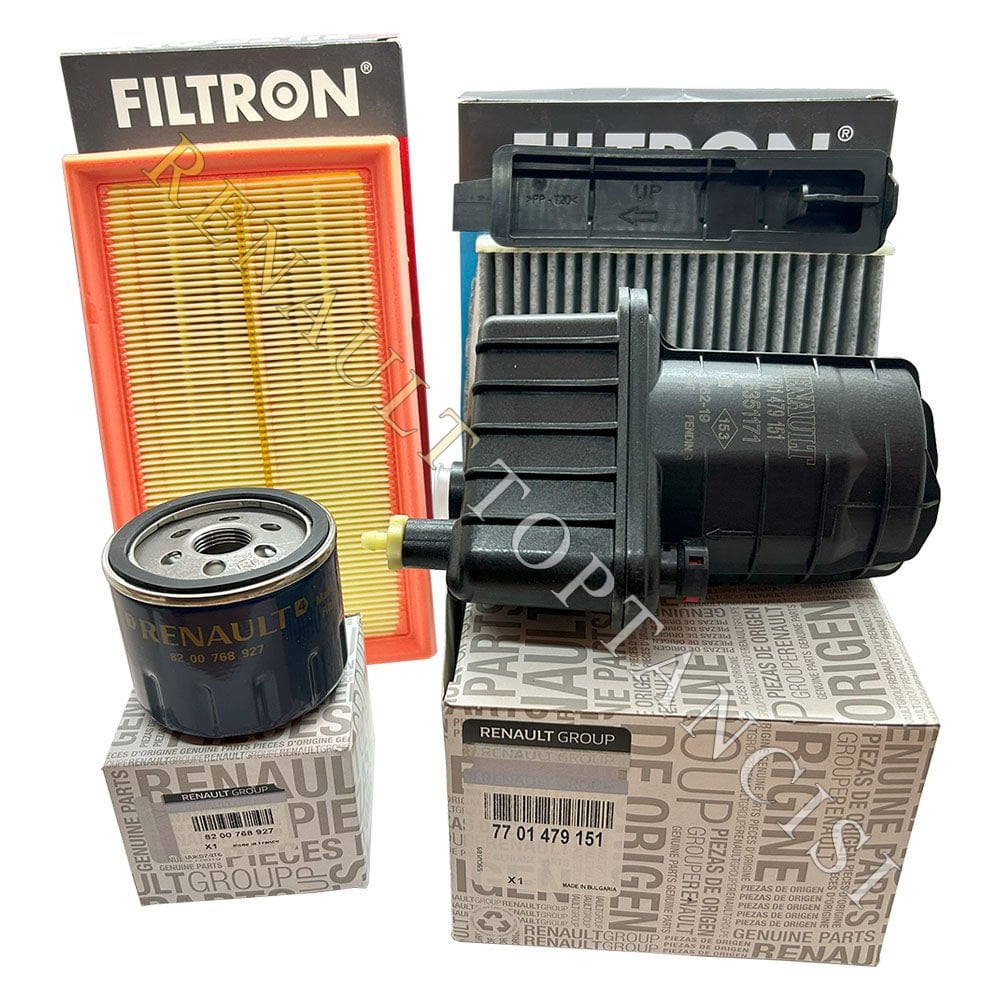 Renault Clio 3 1.5 dCi Periyodik Filtre Bakım Seti