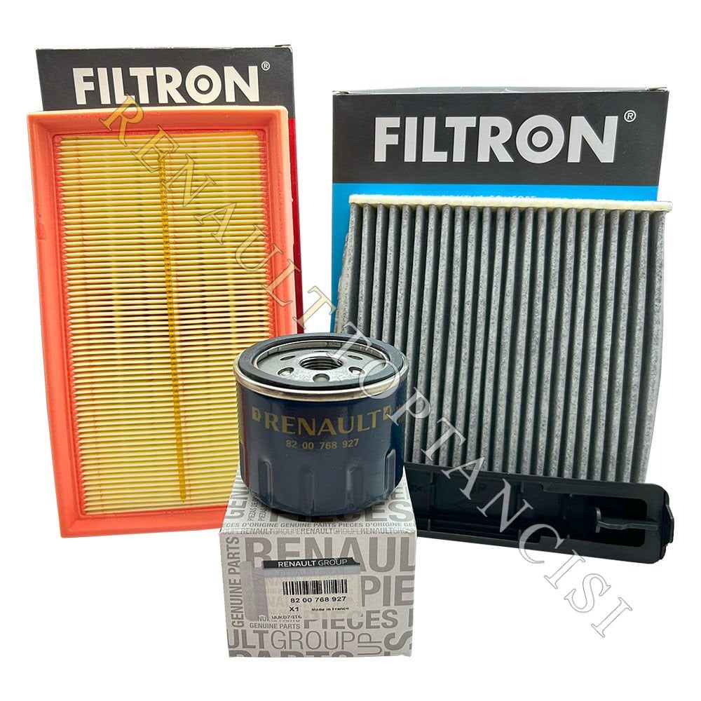 Renault Clio 3 1.5 dCi Periyodik Filtre Bakım Seti Mazot Filtresiz