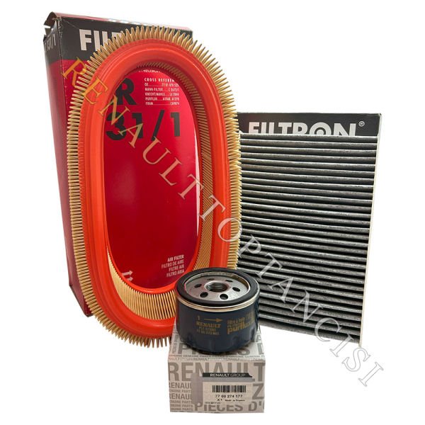 Renault Clio 2 1.4 8V E7J Motor Tipi Periyodik Filtre Bakım Seti Bujisiz