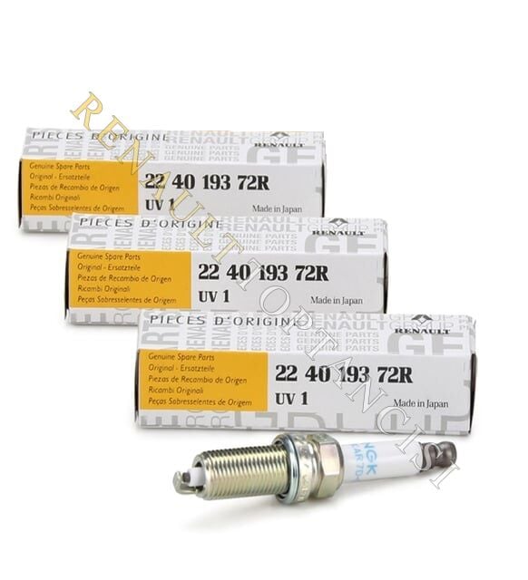 Buji Takımı (3 Adet) Symbol 2 Logan Sandero 2 1.0 SCe B4D 224019372R