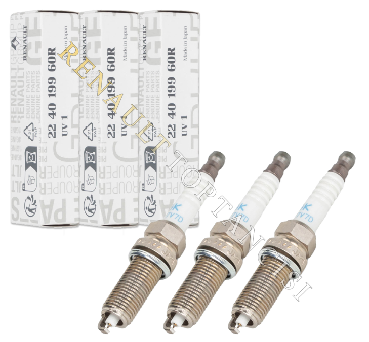 Buji Takımı (3 Adet) Clio 5 Captur 2 Logan 3 Duster 2 1.0 TCe 224019960R
