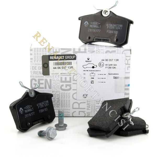 Arka Fren Balatası Megane 2 Clio 3 Disk 440605839R 440605713R