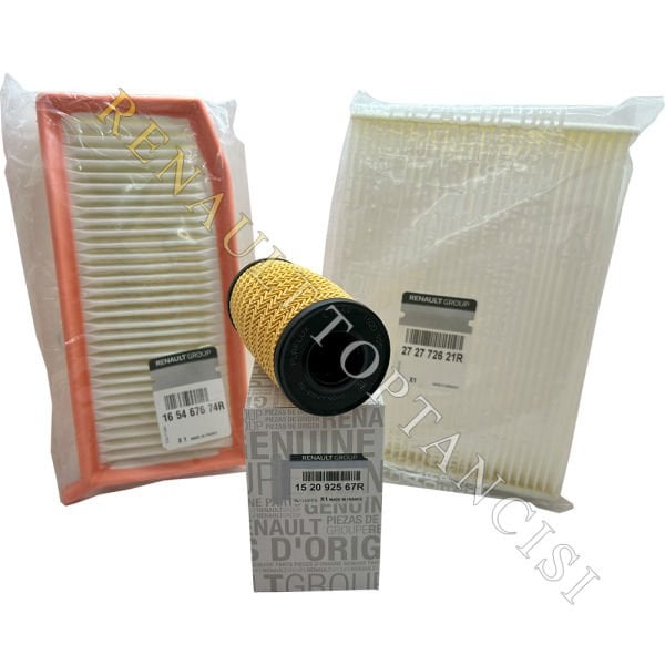 Renault Express 1.5 Blue Dci Euro 6 Periyodik Filtre Bakım Seti Mazot Filtresiz