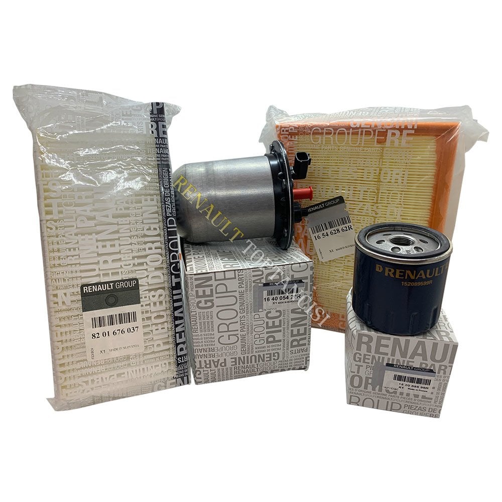 Renault Kangoo 2 1.5 dCi Periyodik Filtre Bakım Seti
