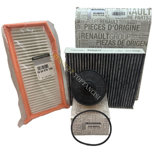 Dacia Duster 2 1.0 1.3 TCe Periyodik Filtre Bakım Seti