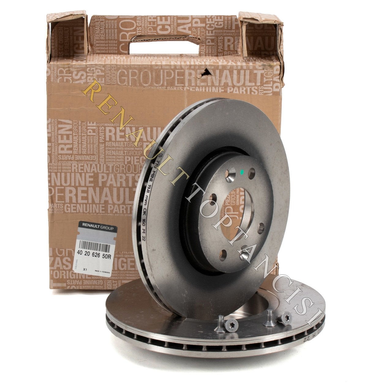 Fren Disk Takımı Ön Clio 4-5 Symbol 2  402062650R 402061200R 402063166R