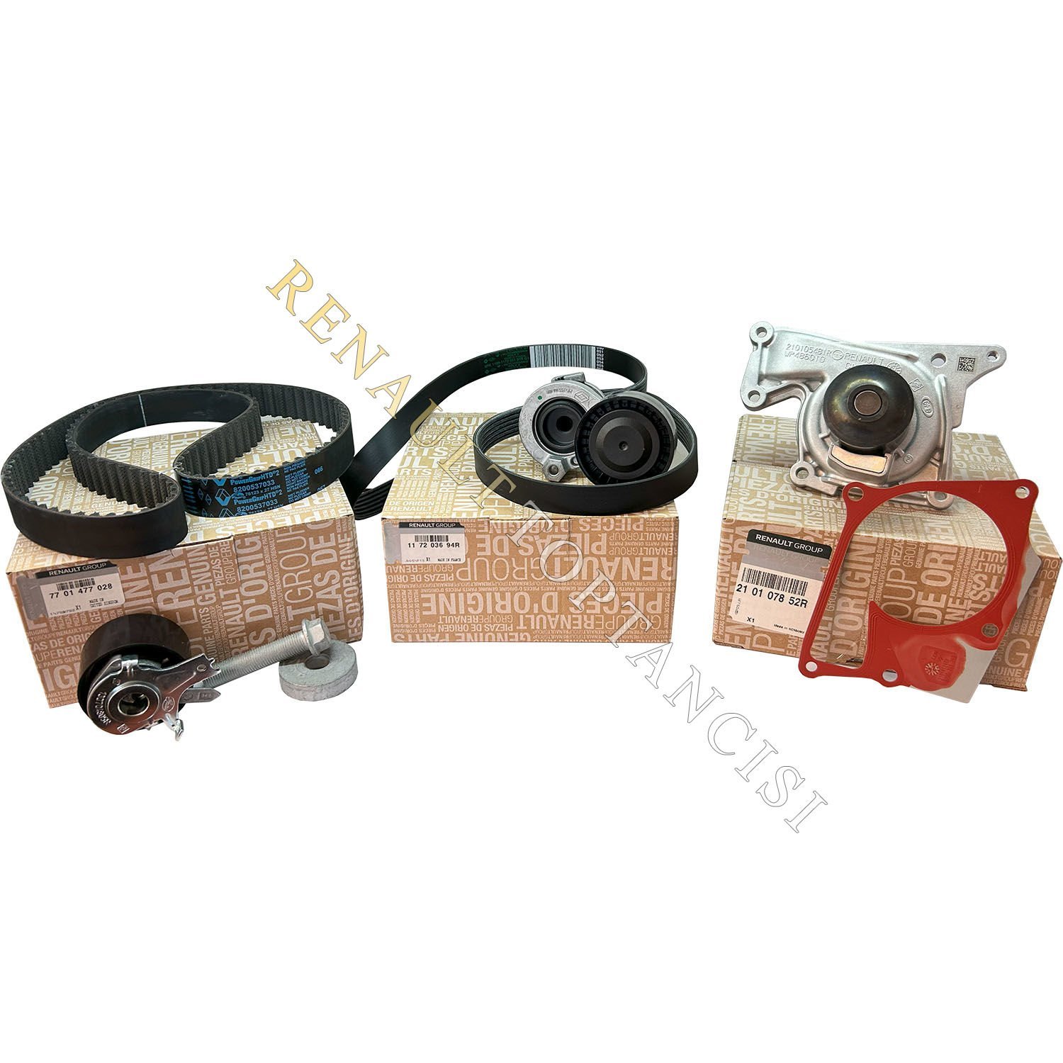 Renault Fluence Megane 3 1.5 dCi EURO 5 Triger Bakımı Seti