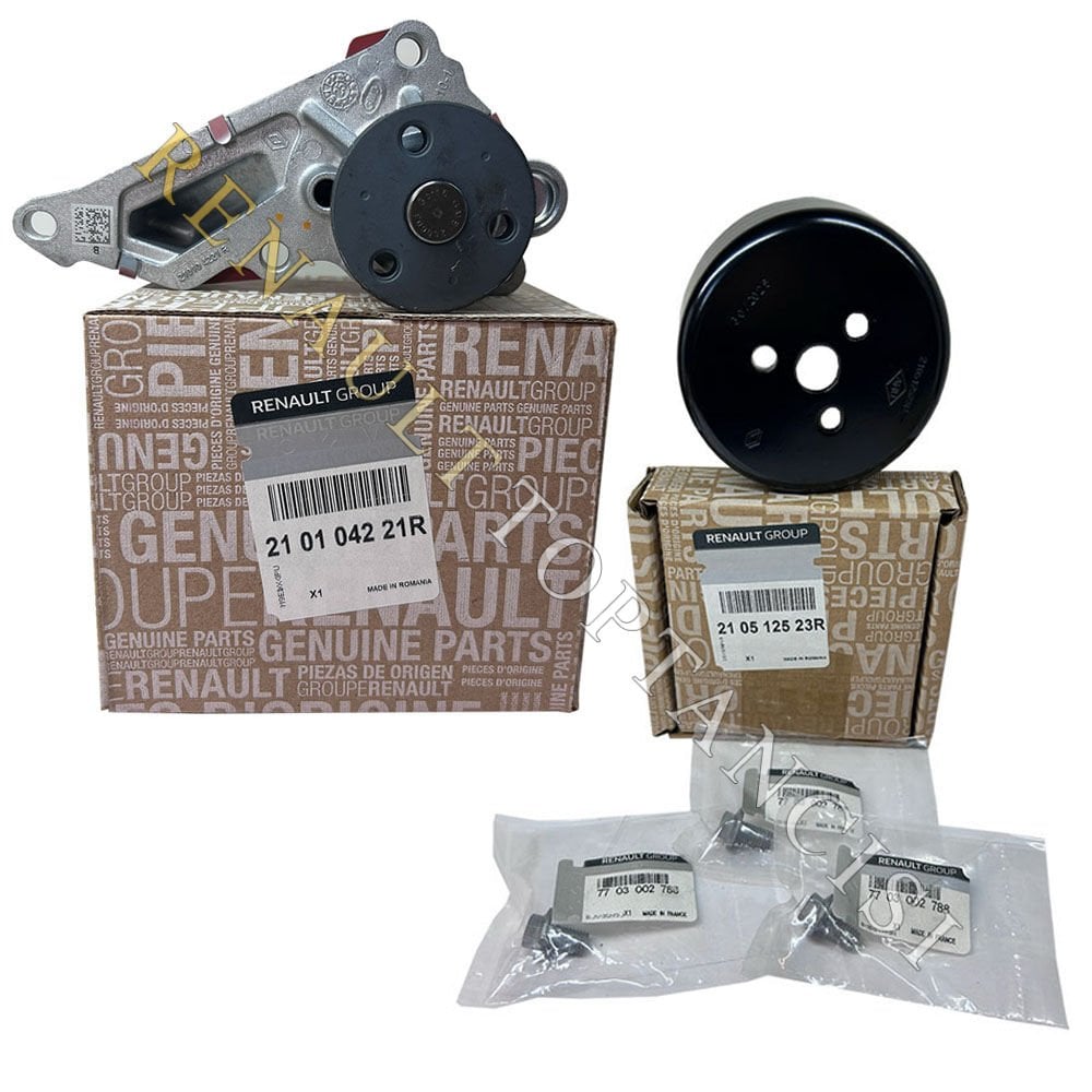 Yeni Tip Devirdaim, Kasnak ve Civata Seti Clio 5 1.3 TCe Captur 2 1.0 TCe Megane 4 1.3 TCe