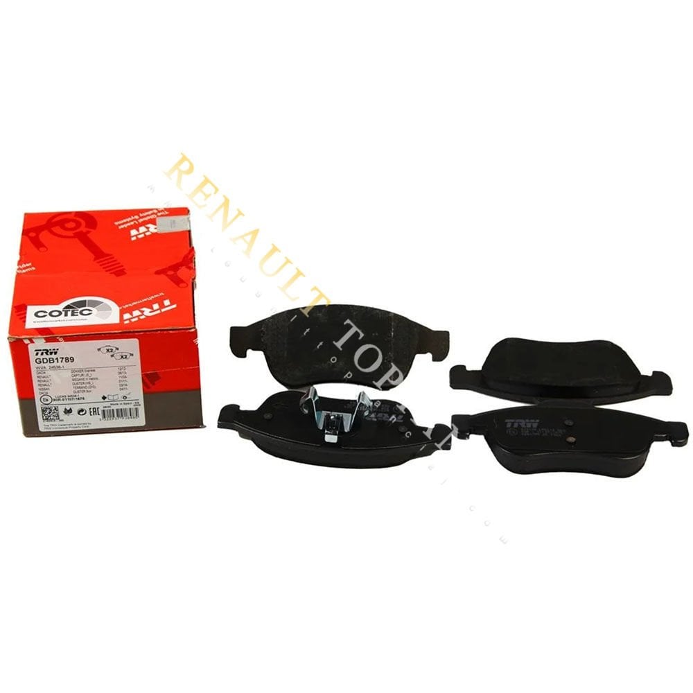 Ön Fren Balatası Megane 3 Fluence Clio 5 Captur Express Dacia Dokker 410A12582R