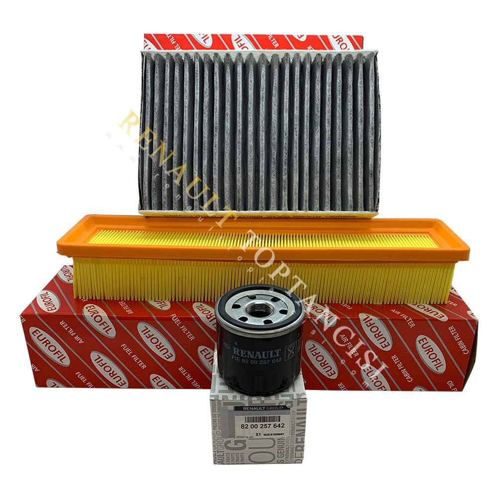 Renault Clio 2 1.2 16V Periyodik Filtre Bakım Paketi Bujisiz