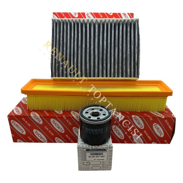 Renault Clio 2 1.2 16V Periyodik Filtre Bakım Paketi Bujisiz