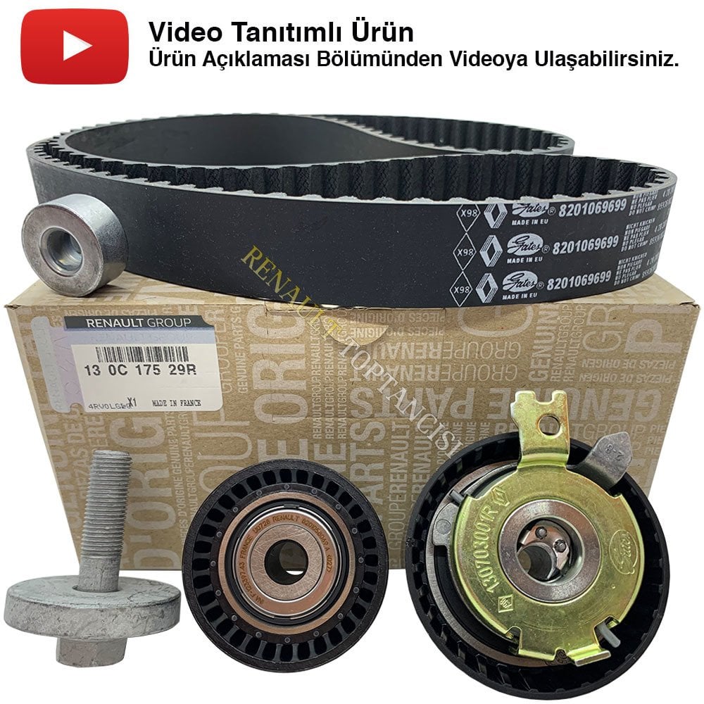 Eksantrik Triger Kayış Seti Modus 1.4 16V - 1.6 16V 130C13191R 130C17529R