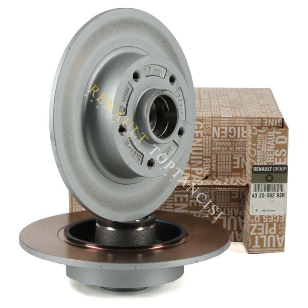 Arka Fren Diski Megane 4 HB Grandtour Rulmanlı 432000166R 432009292R